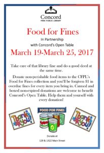 Food For Fines