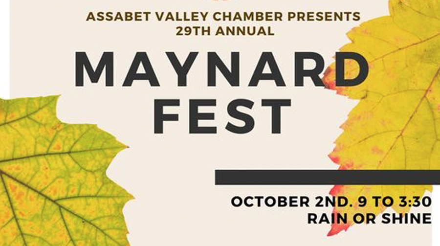 Maynard Fest Saturday, Oct 2 Open Table