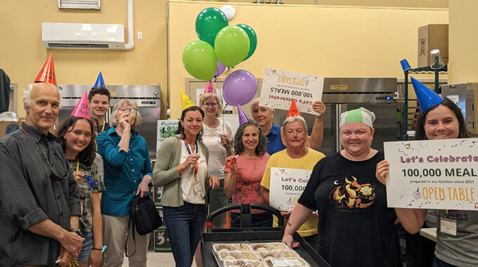 Open Table Celebrates 100,000 Meals