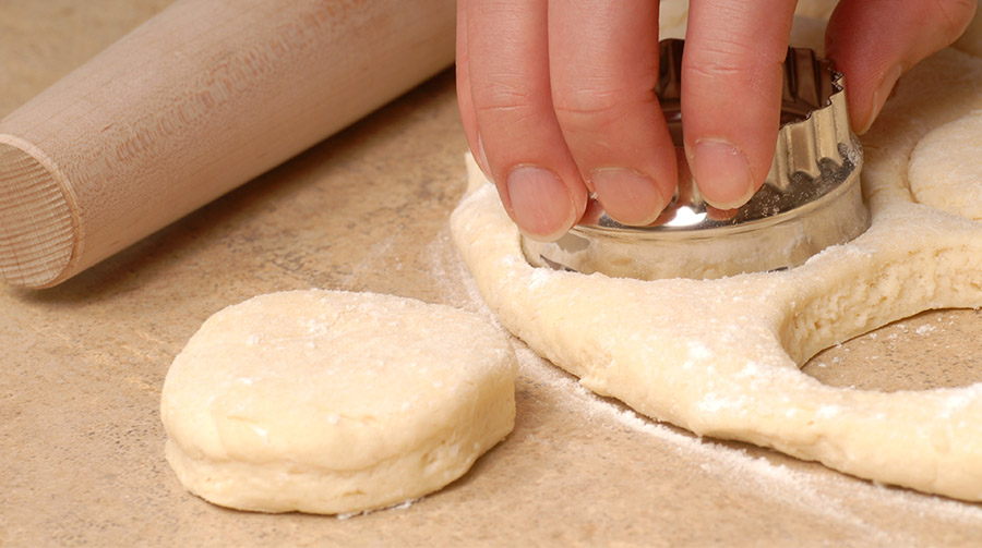 Buttermilk biscuit dough