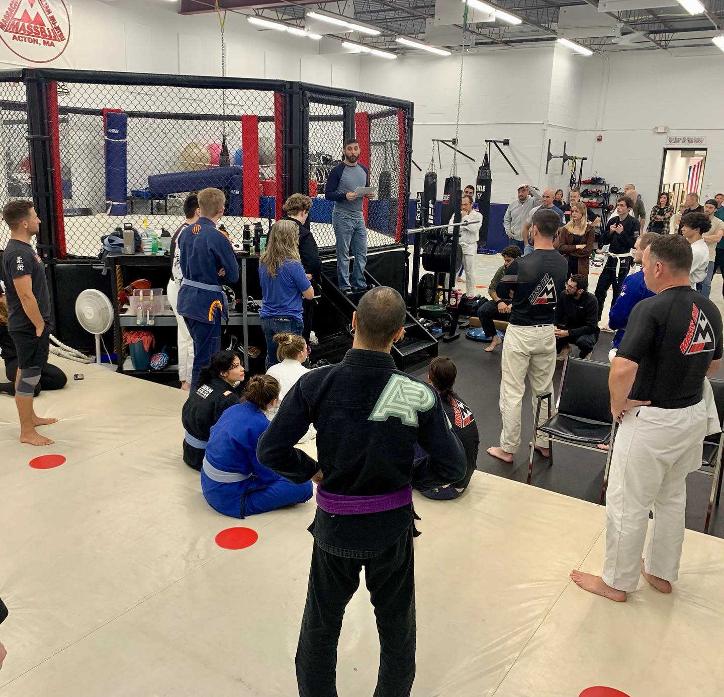 Tournament at Mass BJJ in support of Open Table