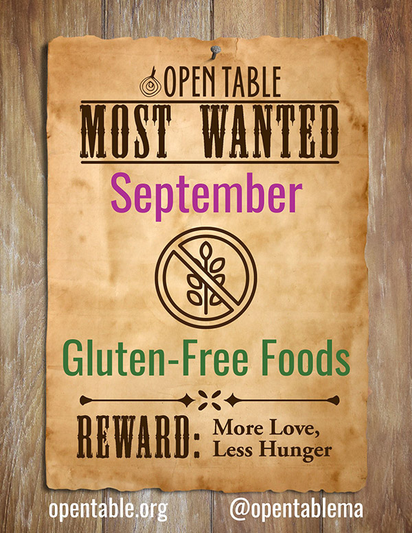 Most Wanted food donations for August 2023