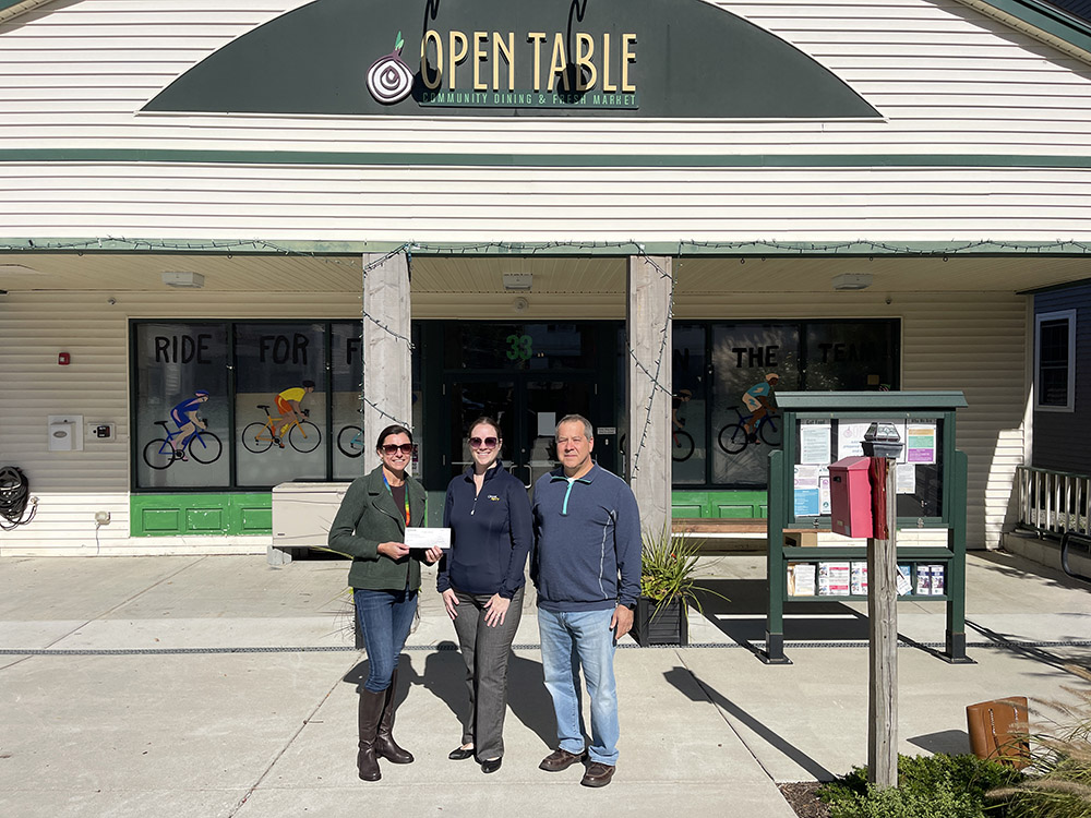 Crane Charitable gift to Open Table
