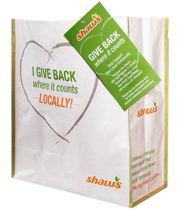 Shaw's Give Back Bag