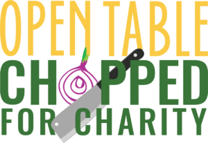 Open Table's Chopped For Charity Logo