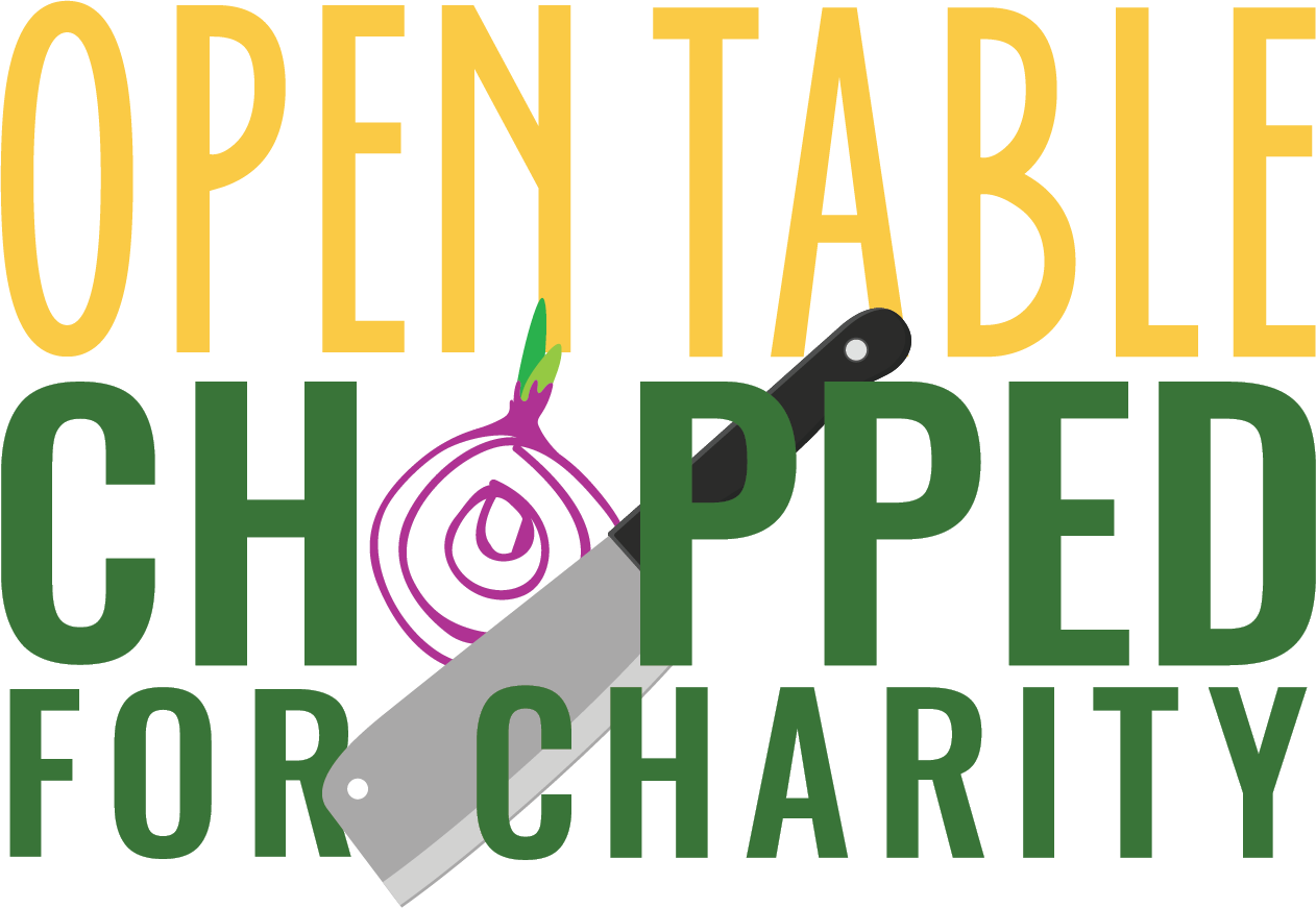 Open Table's Chopped for Charity logo