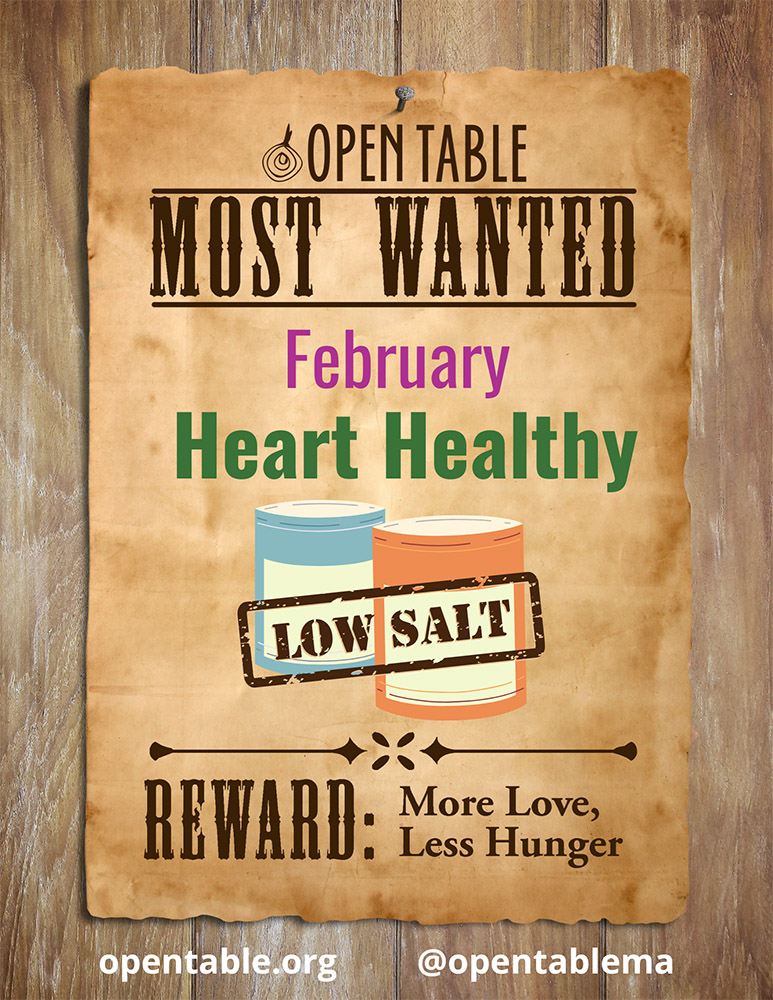 February 2024 Most Wanted in the Pantry - Heart Healthy