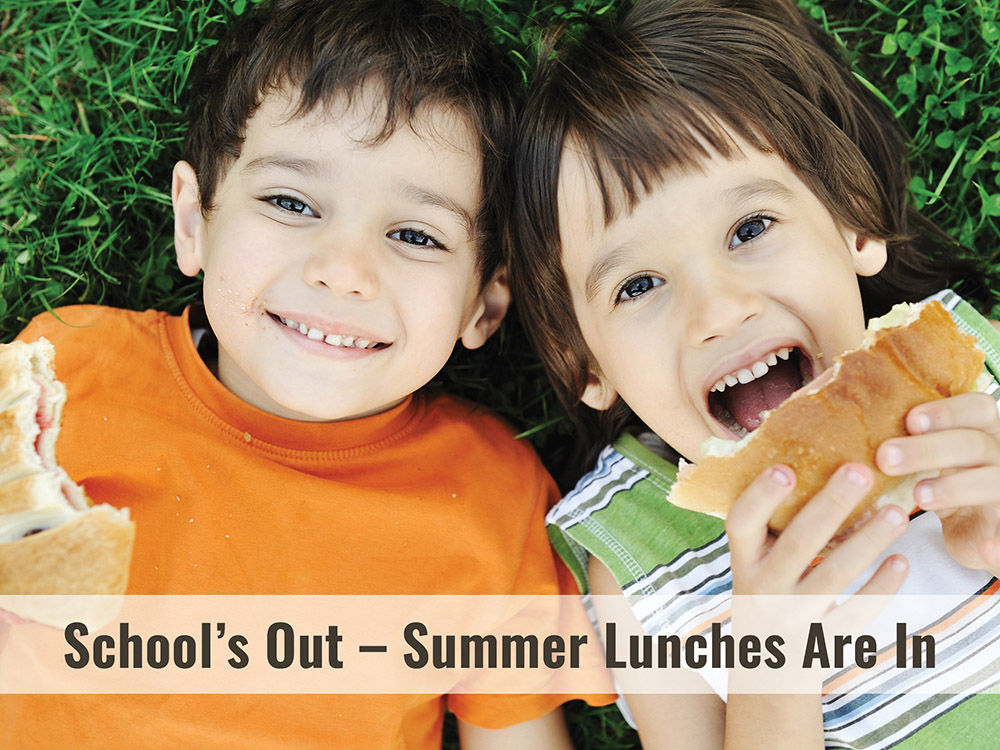 Summer 2024 Microcampaign Postcard cover x1000 School's Out Summer Lunches Are In