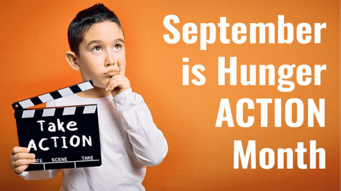 Child considering ACTION with movie clapper