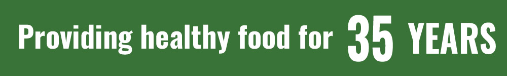 Providing healthy food for 35 years