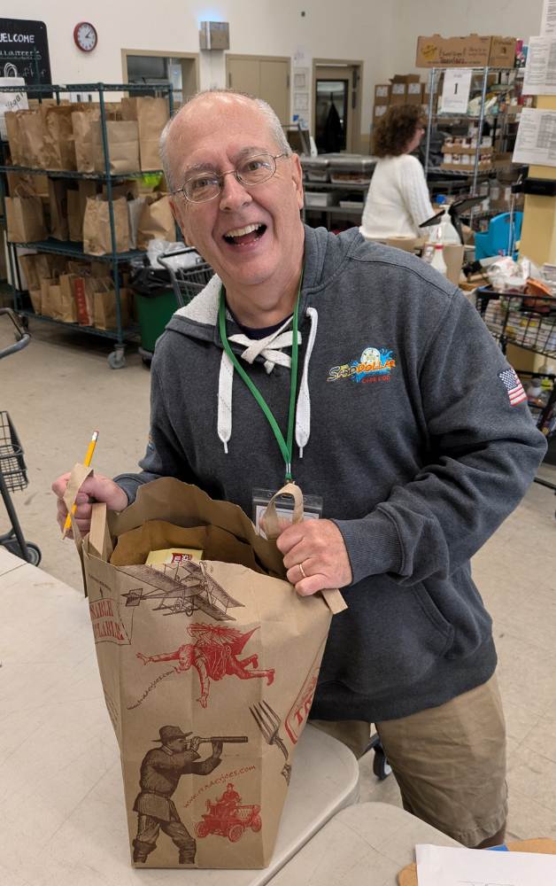 Male Volunteer during Pick N Pack Shift