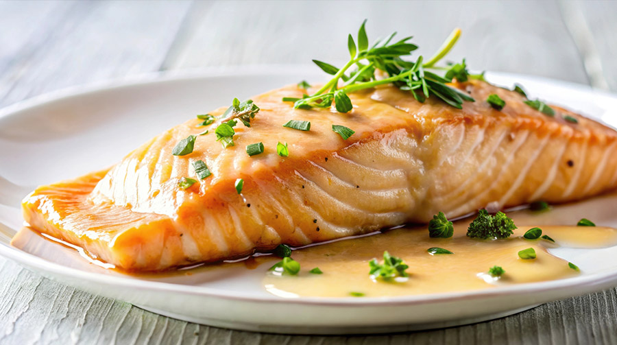 Maple Glazed Salmon
