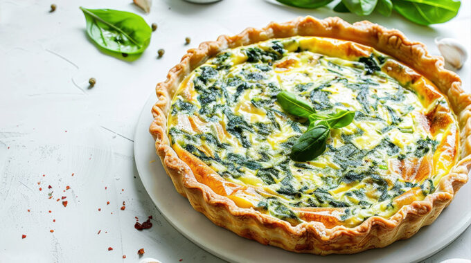 Spring Greens Tart