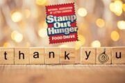 Stamp Out Hunger Thank You