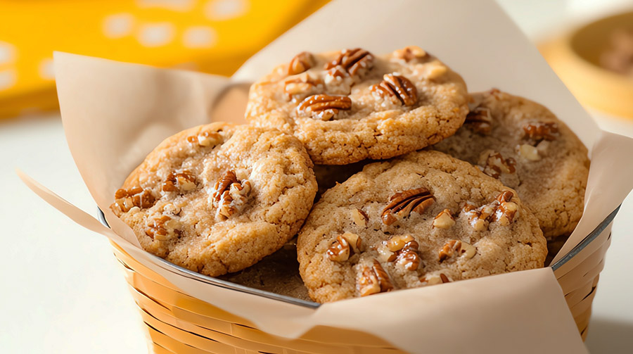 Pecan Butter Cookies