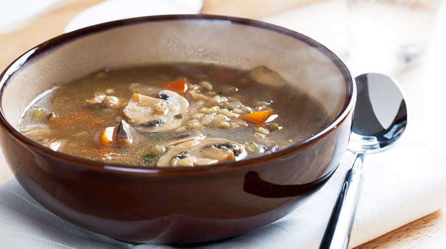 Mushroom Barley Soup