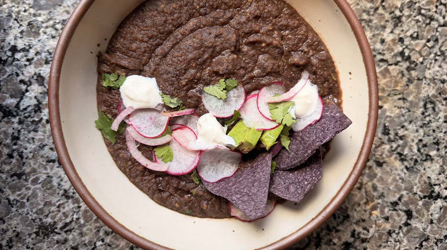 Spicy Black Bean Soup