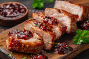 Roasted pork tenderloin